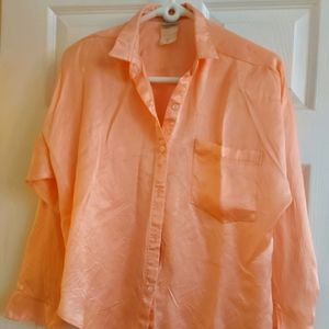Vintage satin blouse
